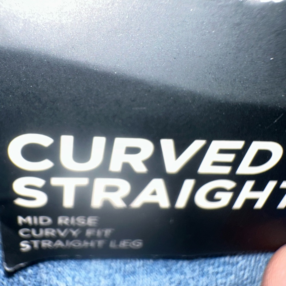 FOREVER 21 Premium Curved Straight Jeans Medium Light Wash‎ NWT Size 31. - Picture 11 of 12